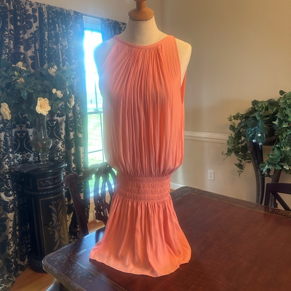 Ramy Brook Paris Sleeveless Dress Peach Small new without tags - Picture 5 of 8
